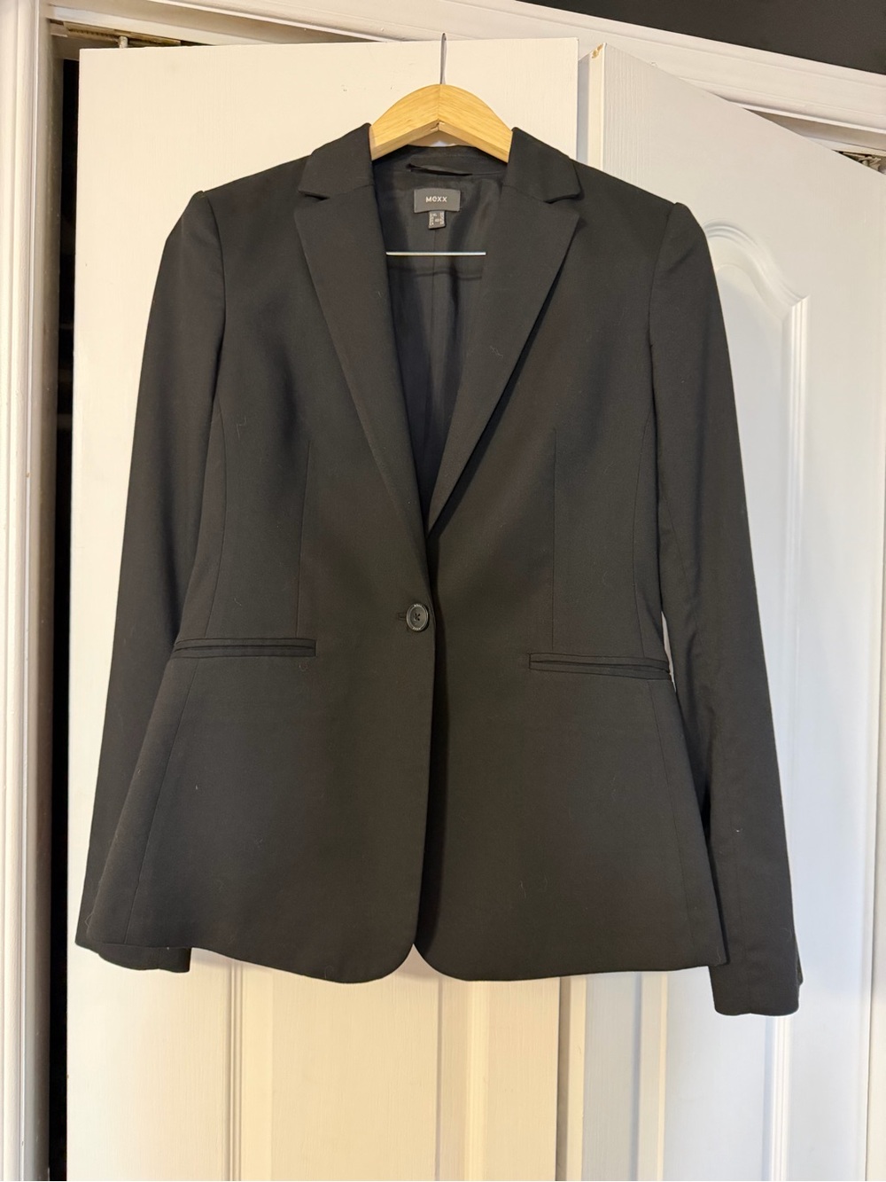 Mexx Black Single-Button Women's Blazer